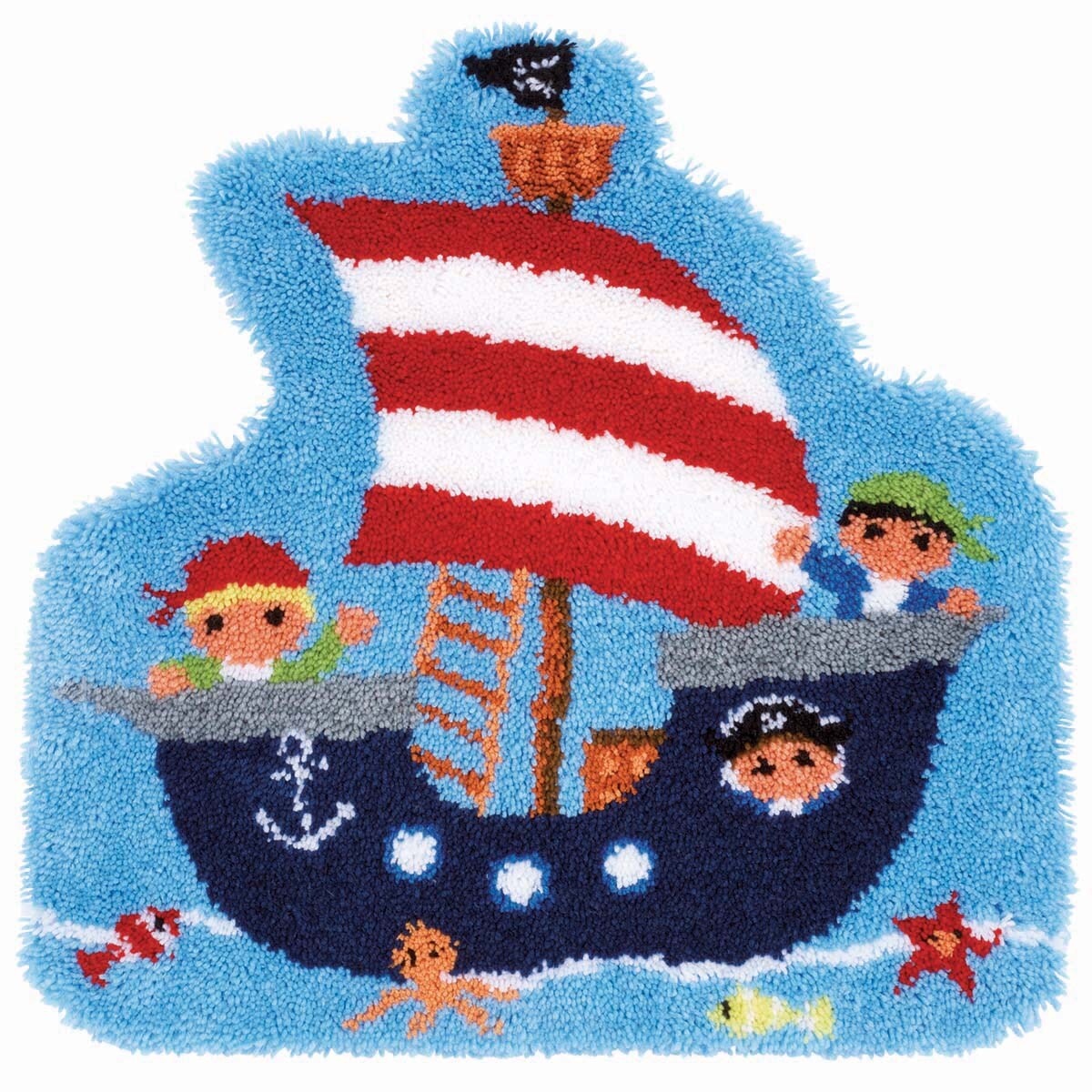 Vervaco  Pirate Ship Latch Hook Kit