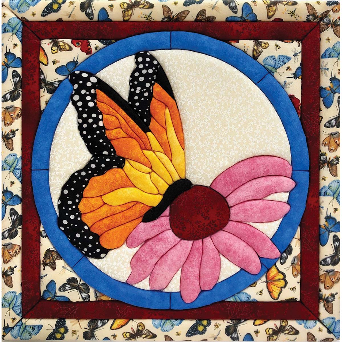 Quilt Magic  Monarch Butterfly No-Sew Quilt Kit