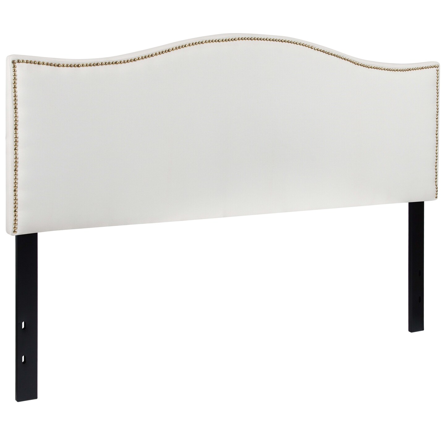 Emma and Oliver Arched Headboard with Accent Nail Trim | Michaels