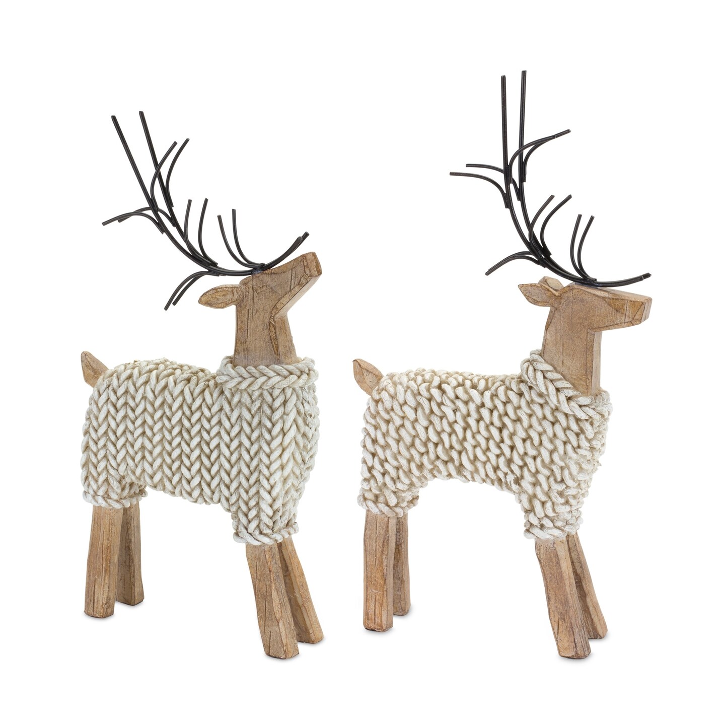 Reindeer in Sweater Christmas Decoration