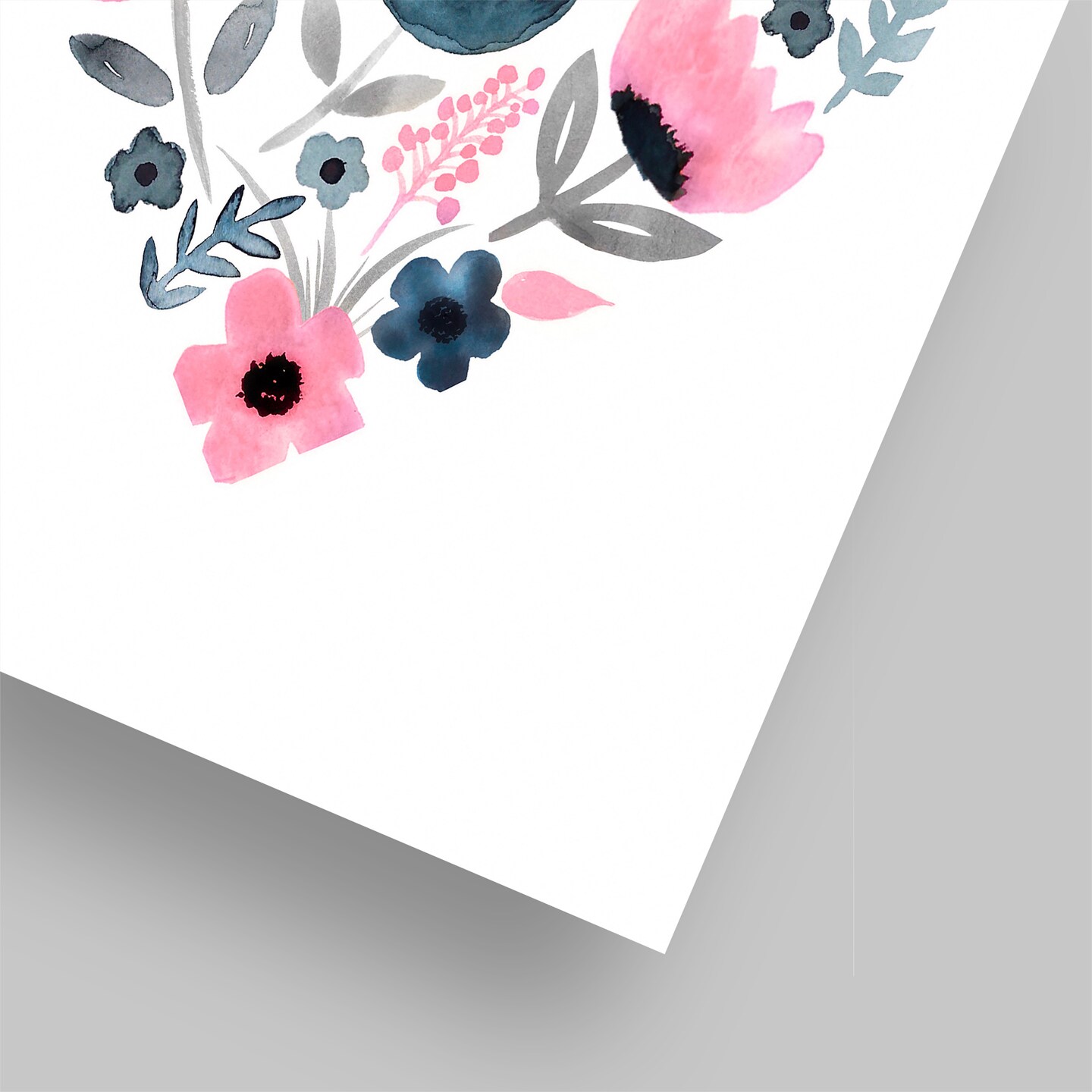 Heart Floral by Lisa Nohren  Poster Art Print - Americanflat