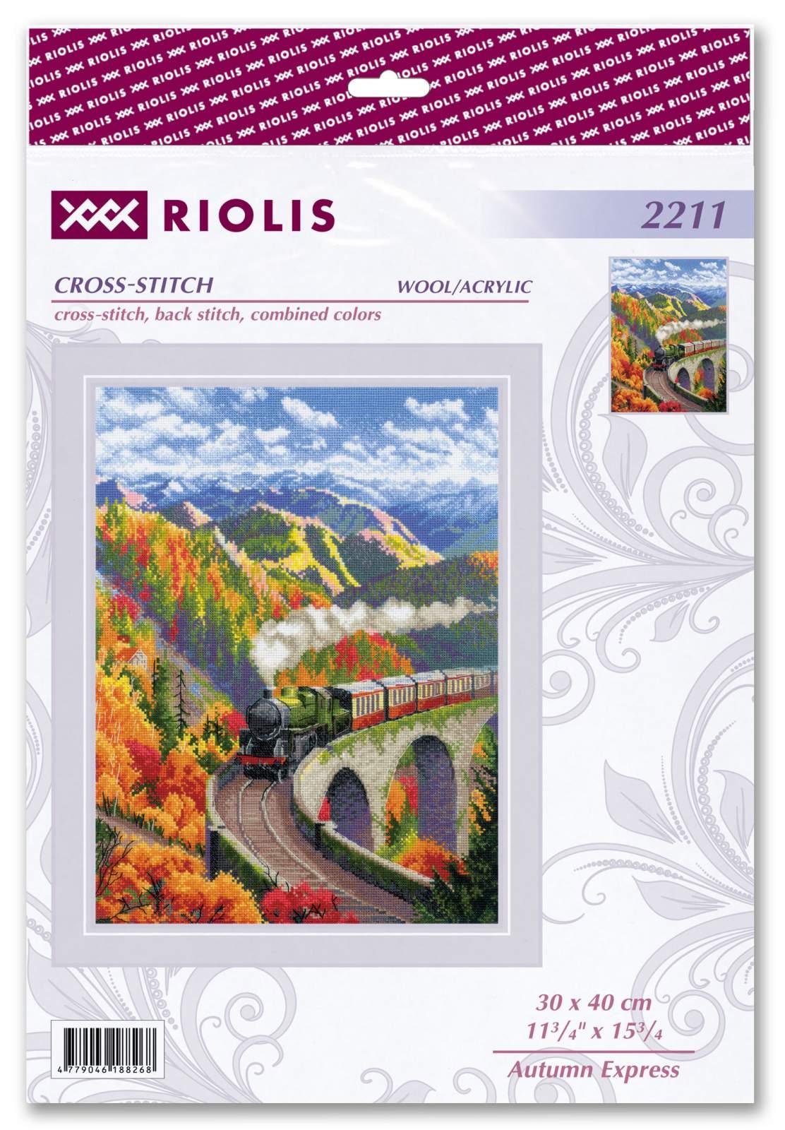 Autumn Express R2211 Counted Cross Stitch Kit