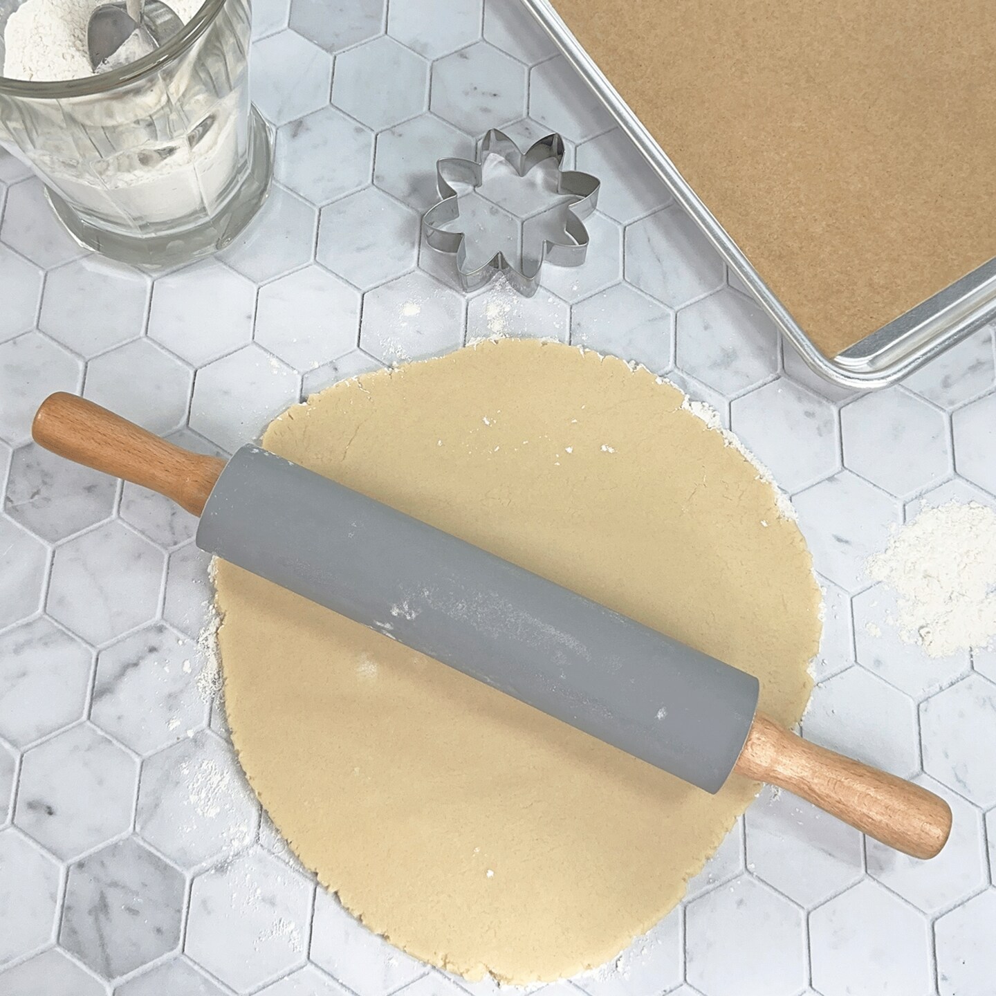 Silicone Rolling Pin 17&#x22;