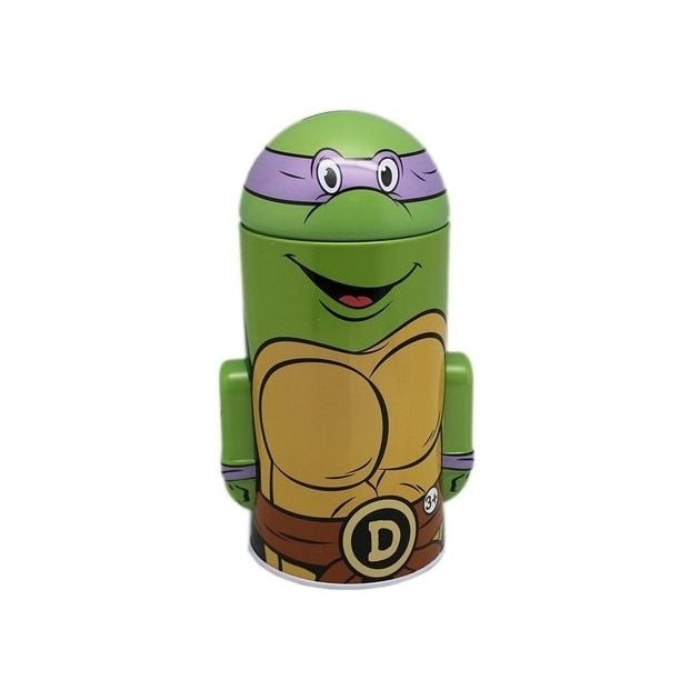 Teenage Mutant Ninja Turtles Rounded Figure Tin Coin Bank - Donatello