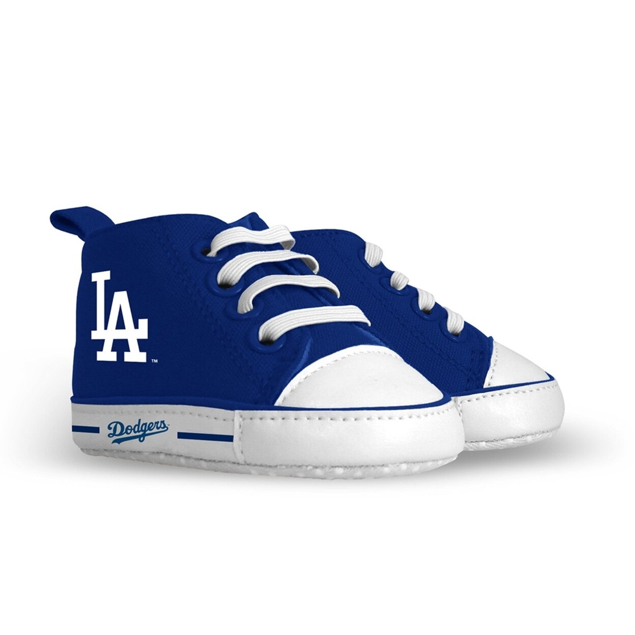 Los Angeles Dodgers Baby Shoes High Top Pre-Walkers Unisex Soft Fabric 0-12M