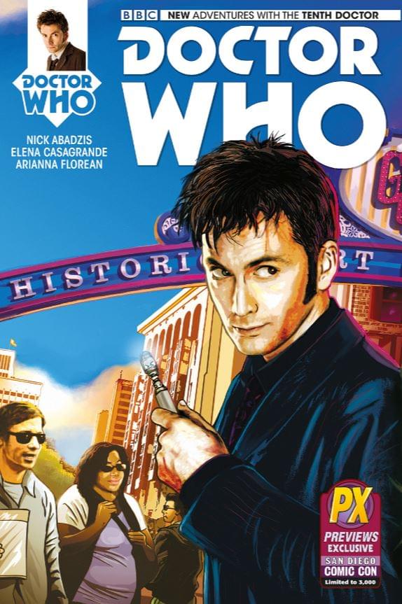 Doctor Who: The Tenth Doctor #1 Comic Book (SDCC Exclusive)