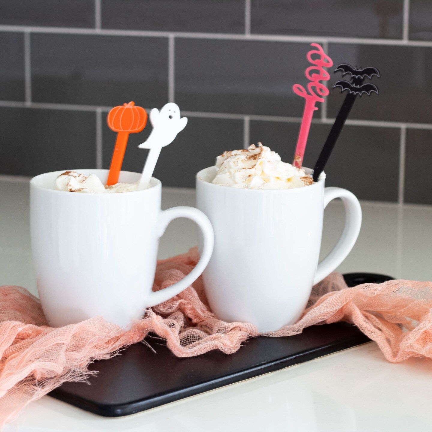 5 Pcs Reusable Swizzle Sticks Coffee Stirrers Beverage Stir Sticks