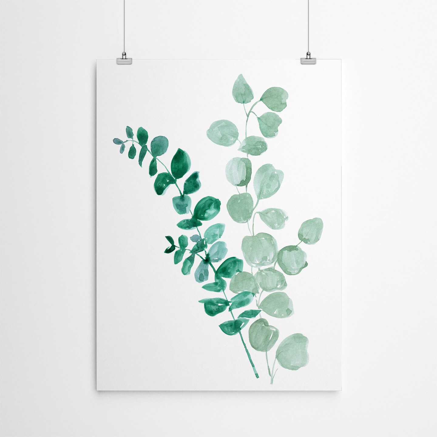 Eucalyptus Two Ways by Blursbyai  Poster Art Print - Americanflat