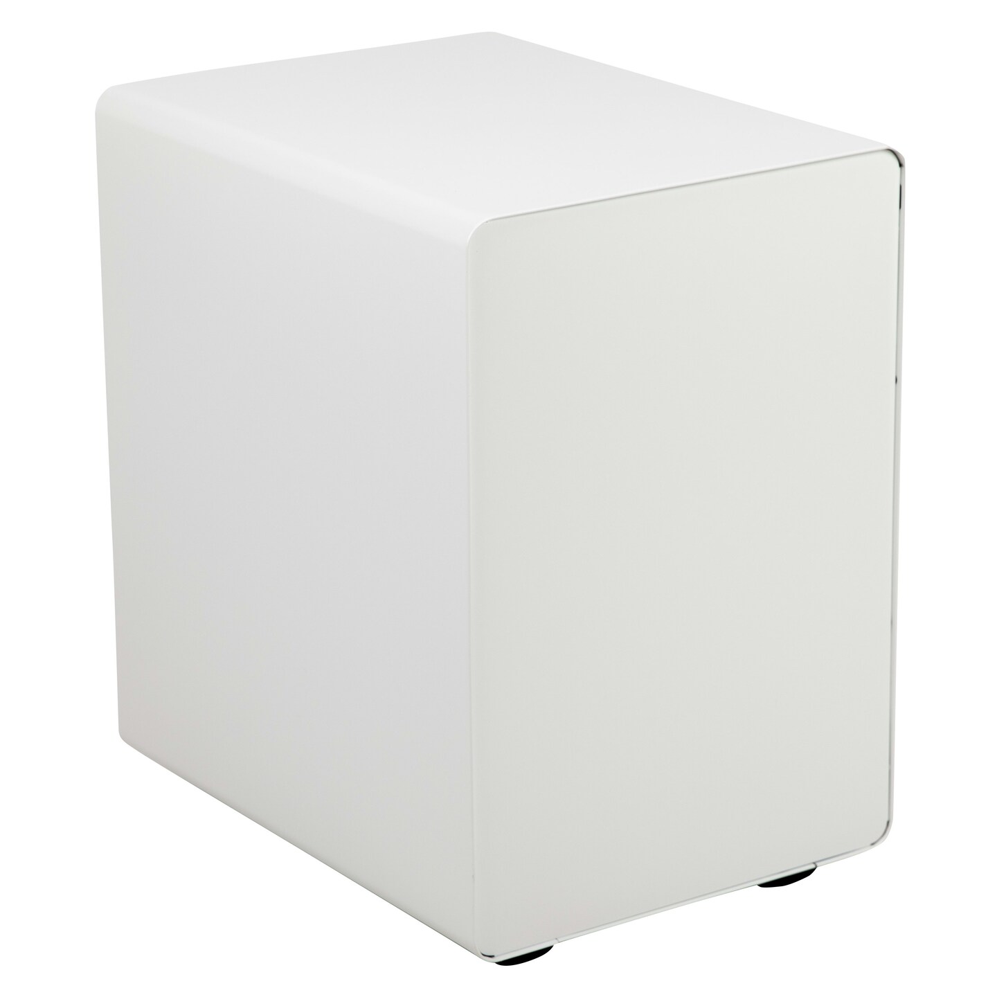 Emma and Oliver Ergonomic 3-Drawer Mobile Locking Filing Cabinet Storage Organizer