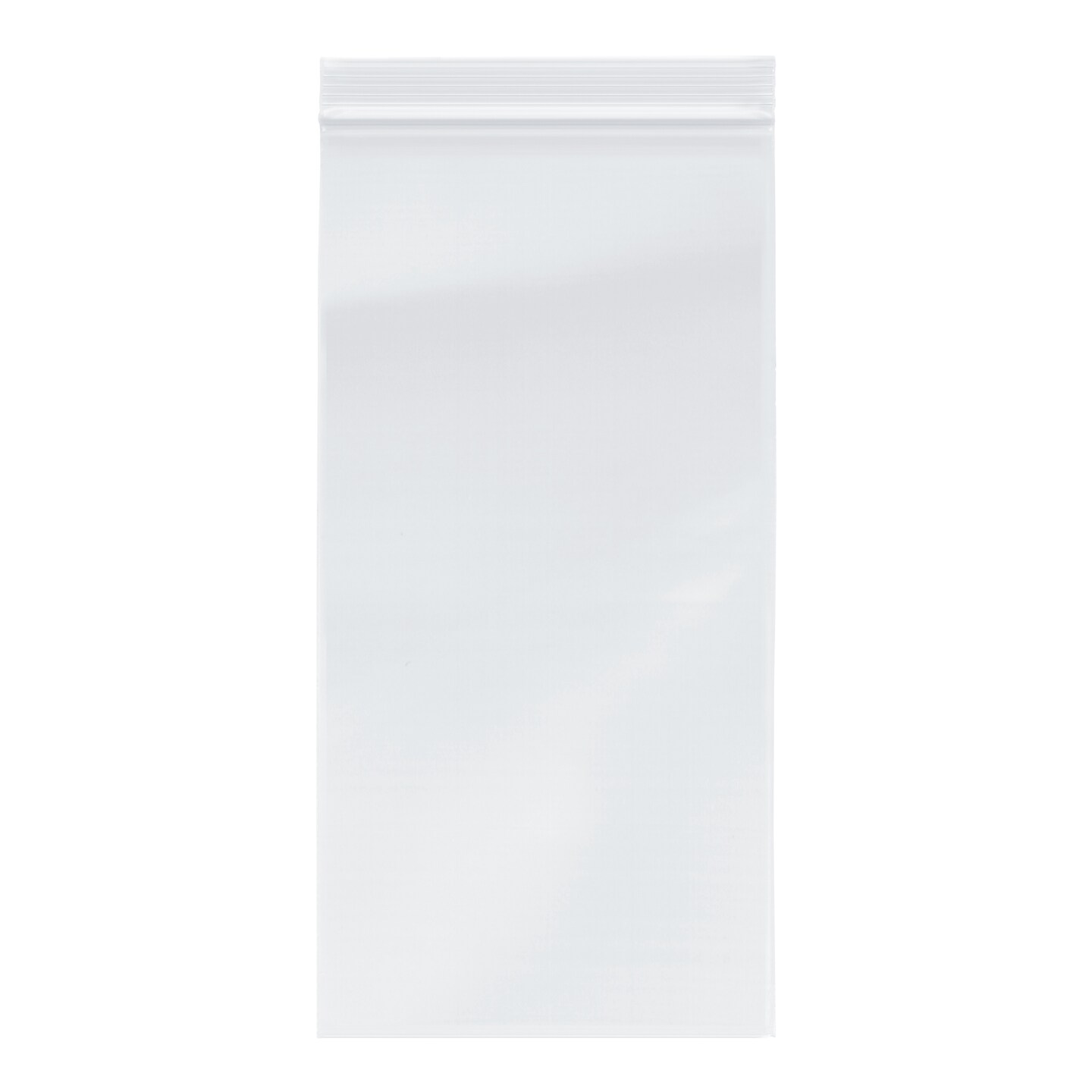 Plymor Heavy Duty Plastic Reclosable Zipper Bags, 4 Mil, 4 x 12 (Pack of  100)