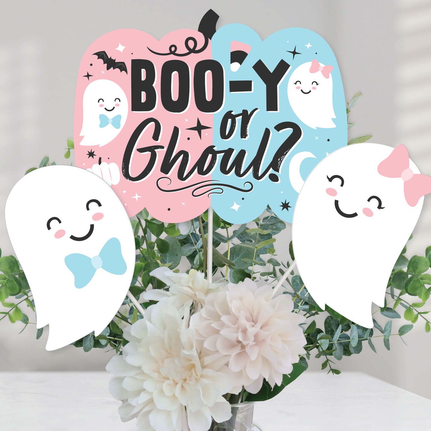 Big Dot of Happiness Boo-y or Ghoul - Halloween Gender Reveal Party ...