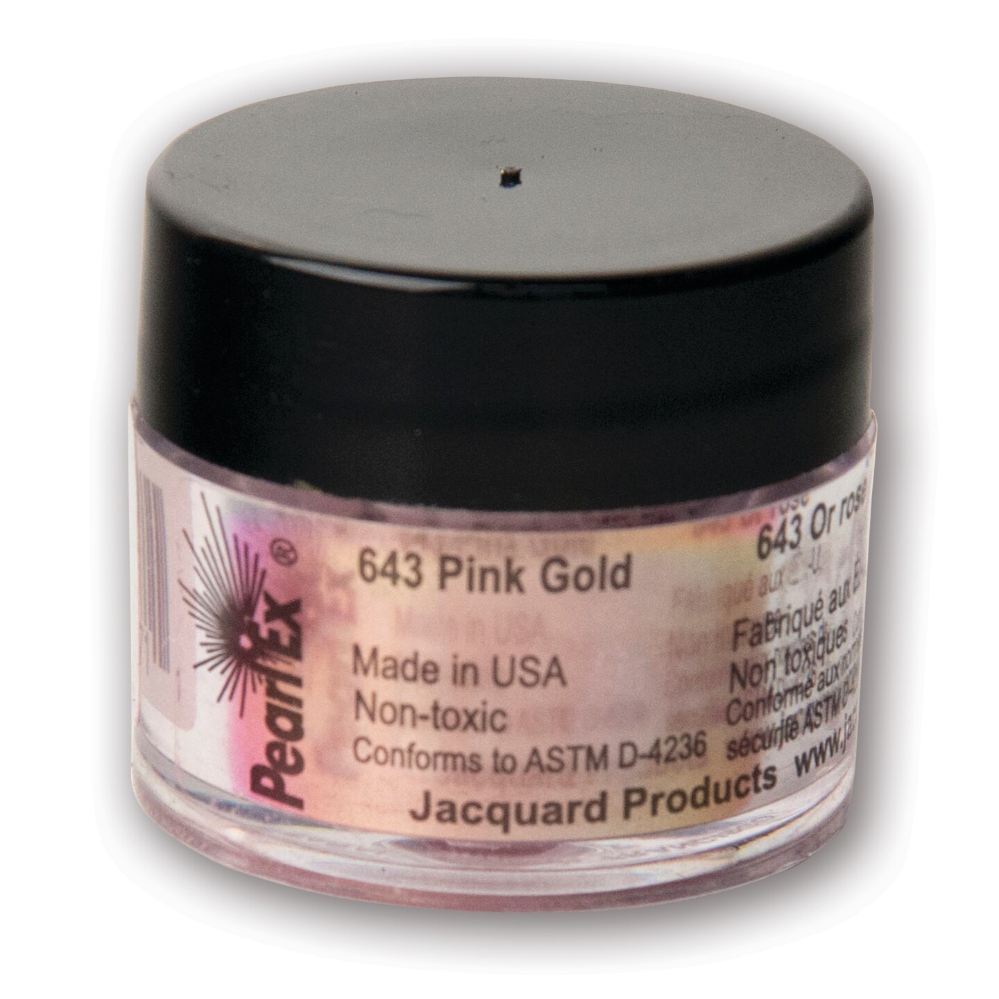 Jacquard Pearl Ex Pigment, 3g, Pink Gold