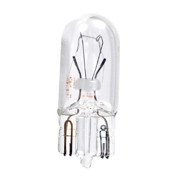 GE 25931 158 3w 14v T3.25 (T3 1/4) W2.1x9.5d Wedge Miniature Automotive bulb