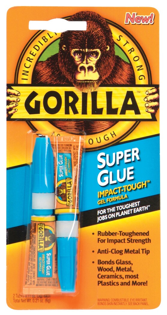 Gorilla Super Glue, .11 oz. Tube, 2/Pkg. | Michaels