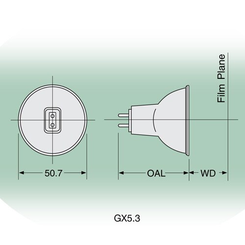 10 PK - USHIO EKE Bulb 150w 21v MR16 Halogen Replacement Lamp