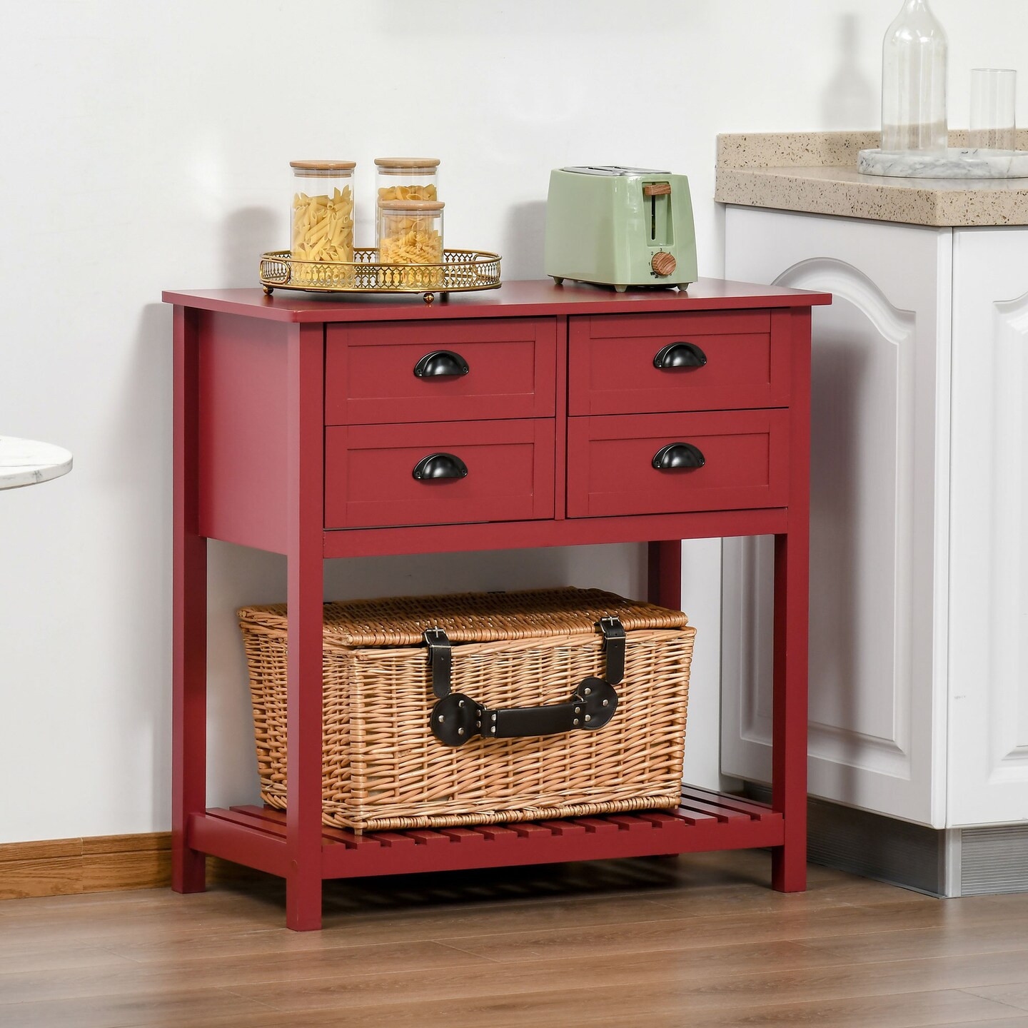 Coffee Bar Cabinet - 47.87 | Stylish Kitchen Organization