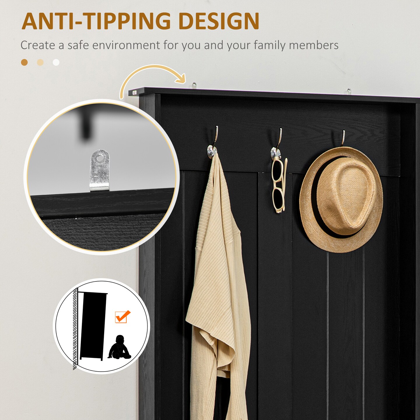 Elegant Mission Style Hall Tree with Shoe Storage | Organize in Style