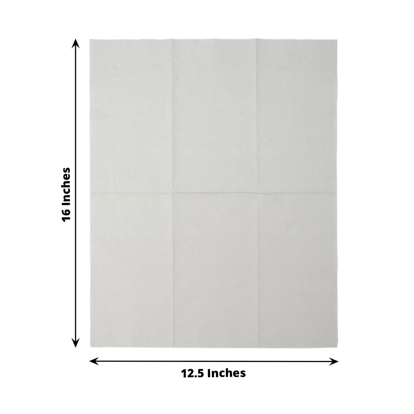 50 Plain Soft 2 Ply Dinner Table Cocktail Paper NAPKINS