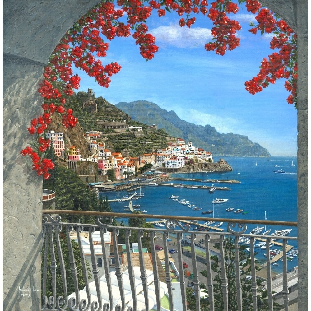 Amalfi Vista Poster Print By Richard Harpum