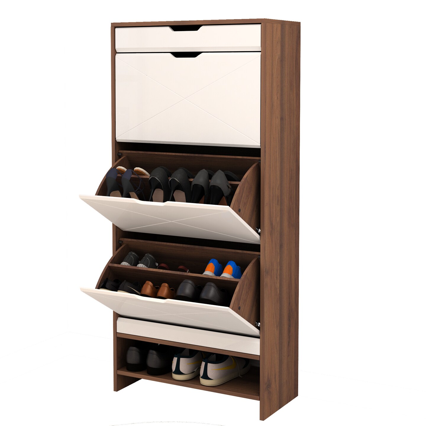 Shoe Storage Cabinet - 87.08 | Effortlessly Stylish Organization