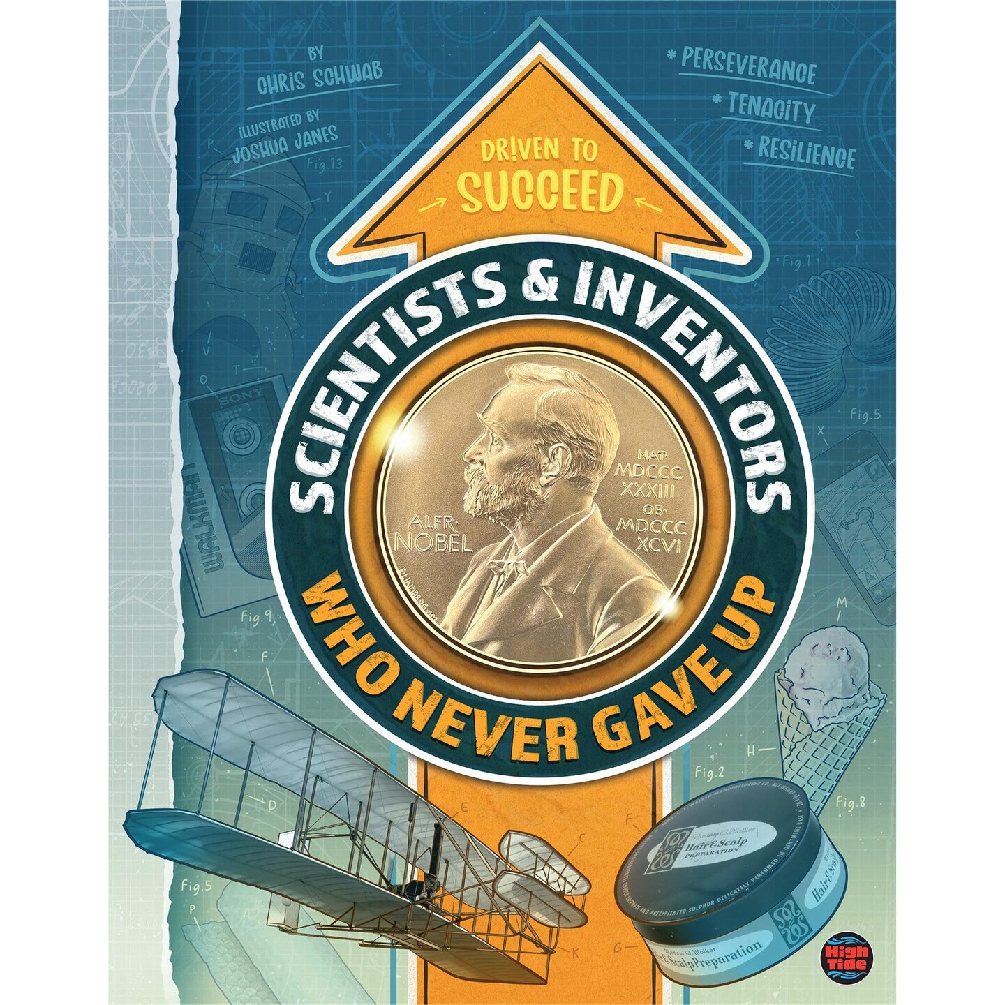 Scientists &#x26; Inventors Who Never Gave Up, Grades 4-9, Hardcover