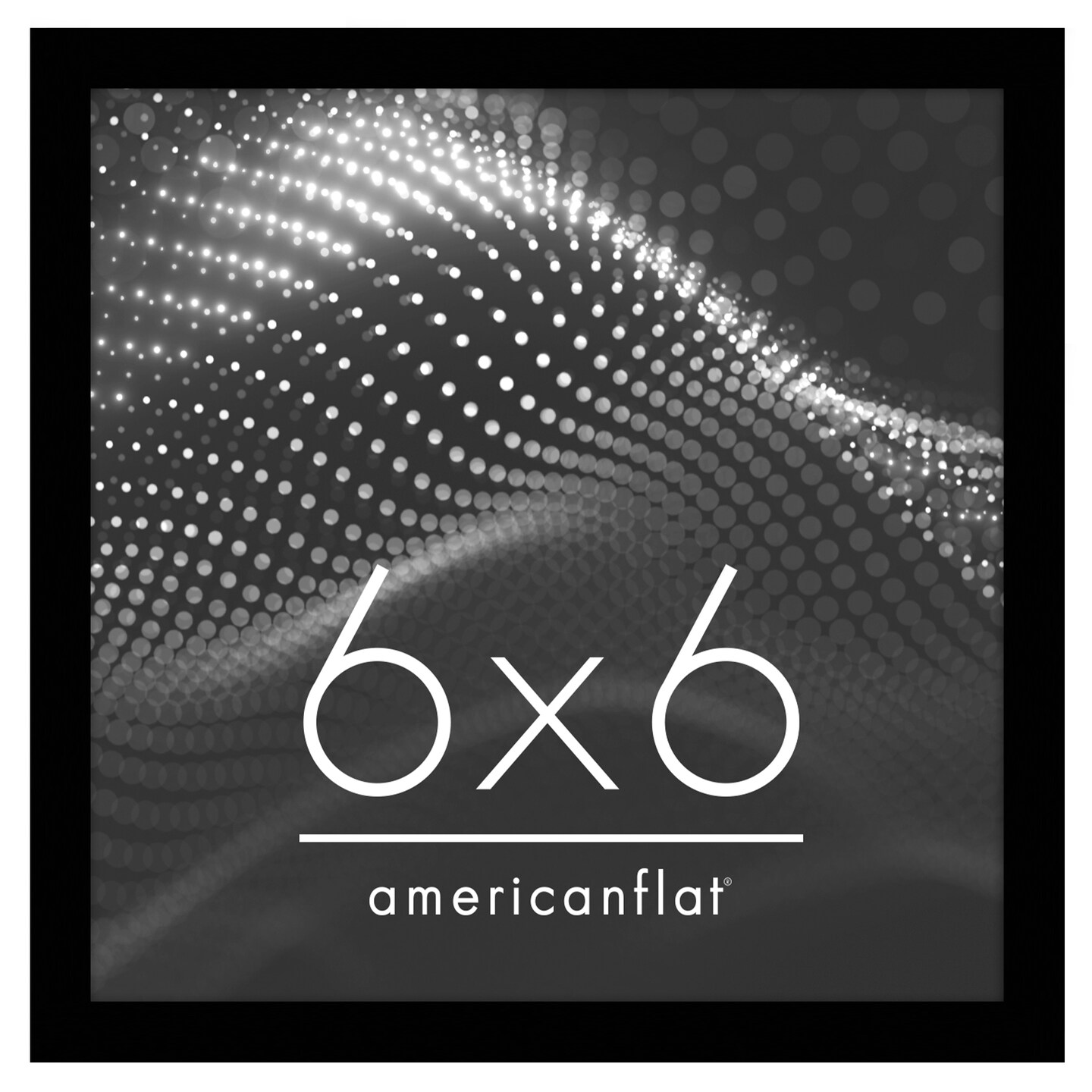 Americanflat Picture Frame - Modern Design, Shatter-Resistant Glass, Dual Sawtooth Hangers, Ideal for Home and Office Decor