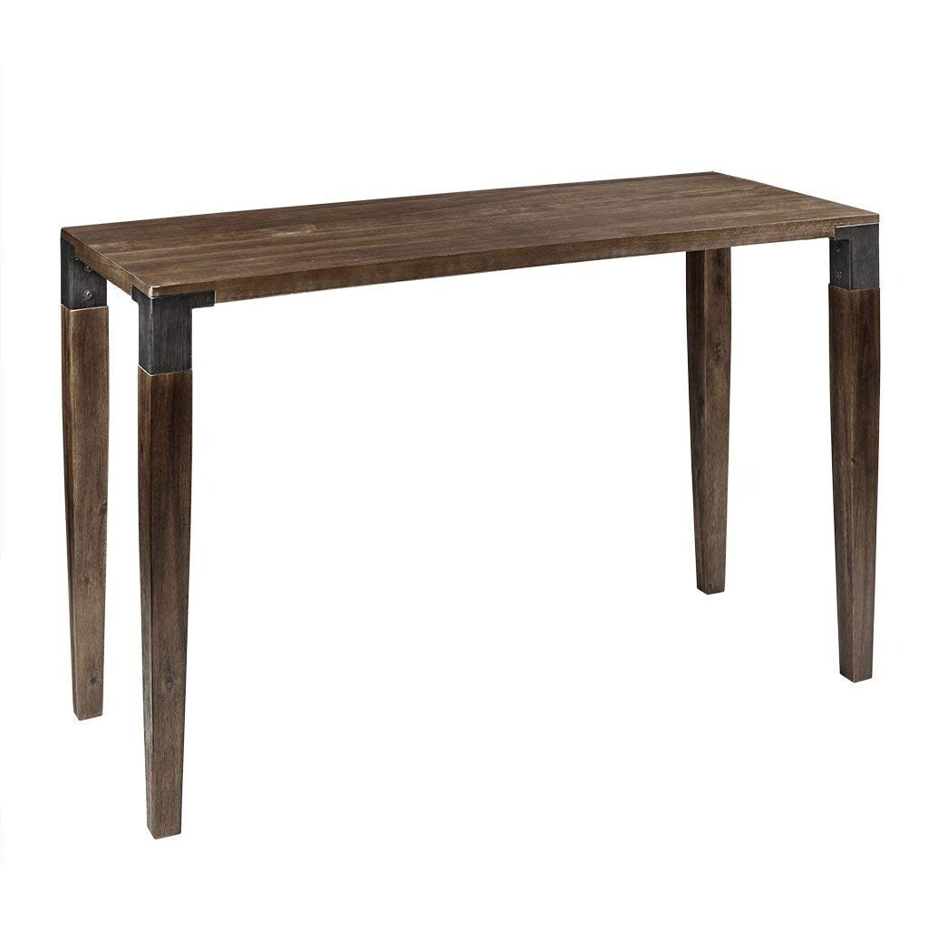 Ink+Ivy Counter Table Brown/See below