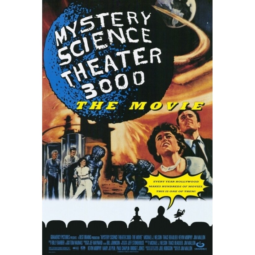 Mystery Science Theater 3000 Movie Poster (11 X 17) - Item Moved0939