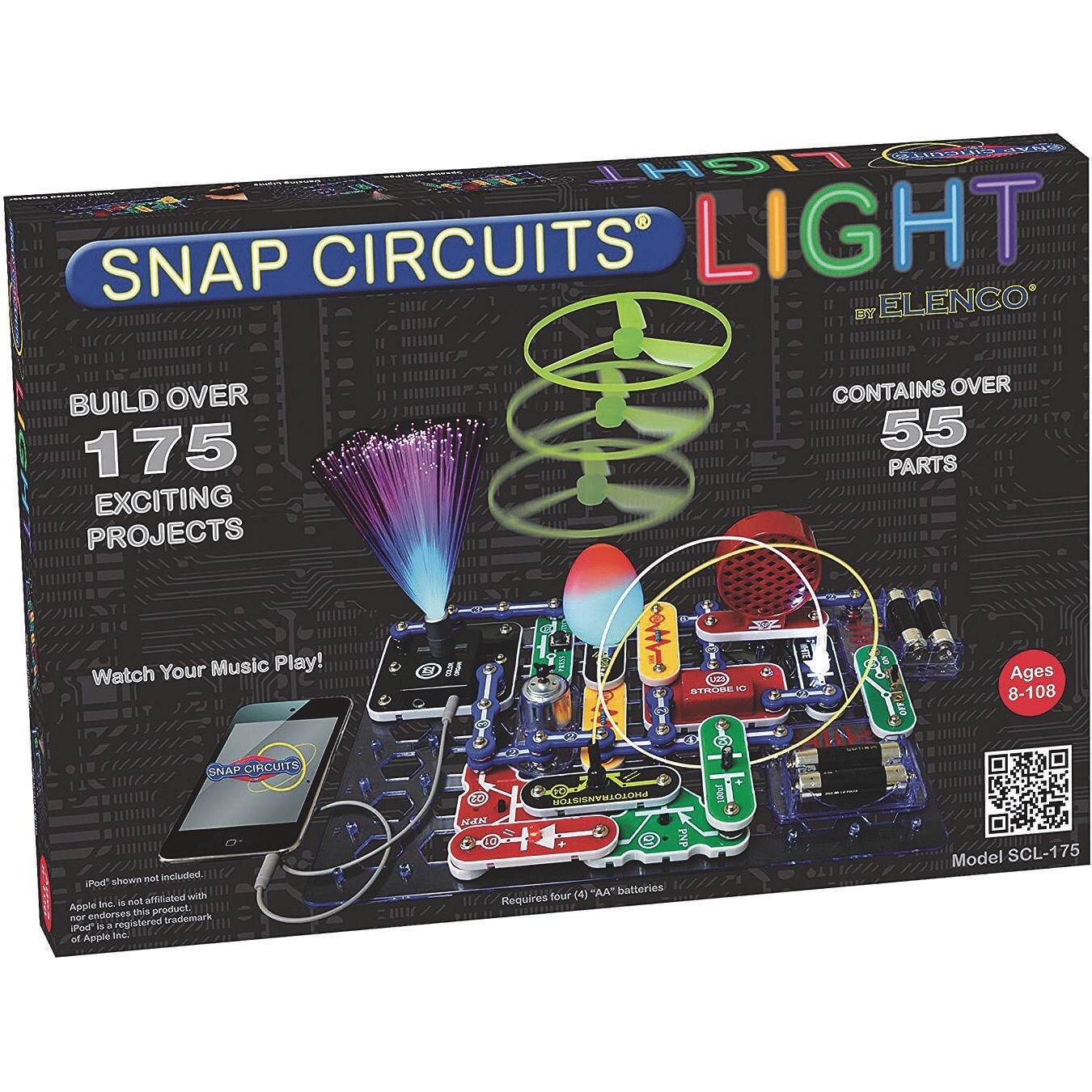 Snap Circuits® Lights Electronics STEM Exploration Kit