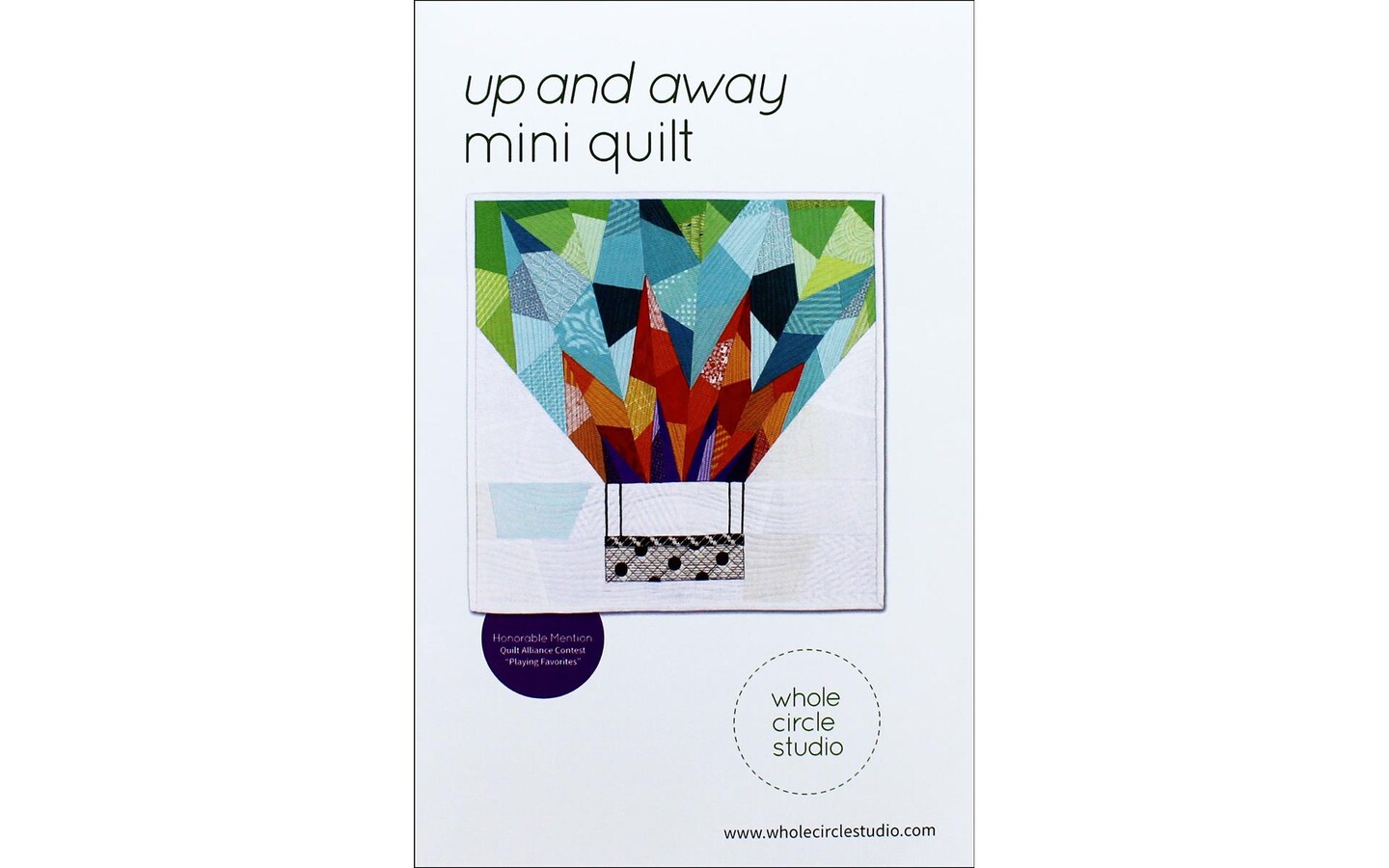 Whole Circle Studio Up And Away Mini Quilt Ptrn