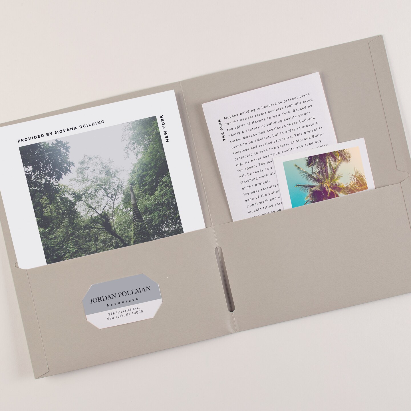 Avery Two Pocket Folders, Holds up to 40 Sheets, 25 Gray Folders (47990)
