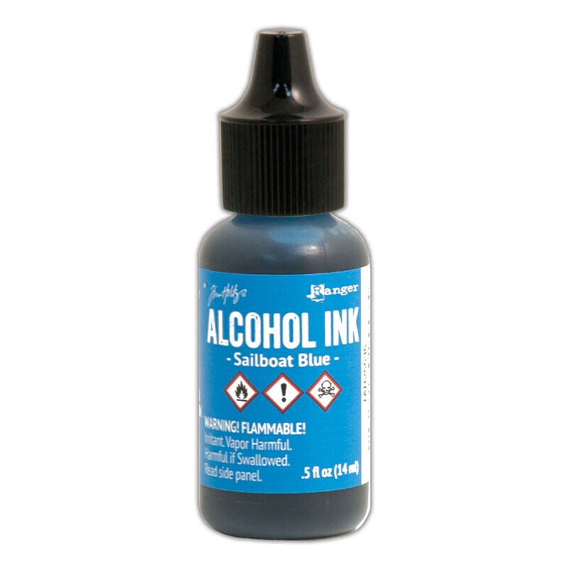 Sailboat Blue Tim Holtz Alcohol Ink - Ranger