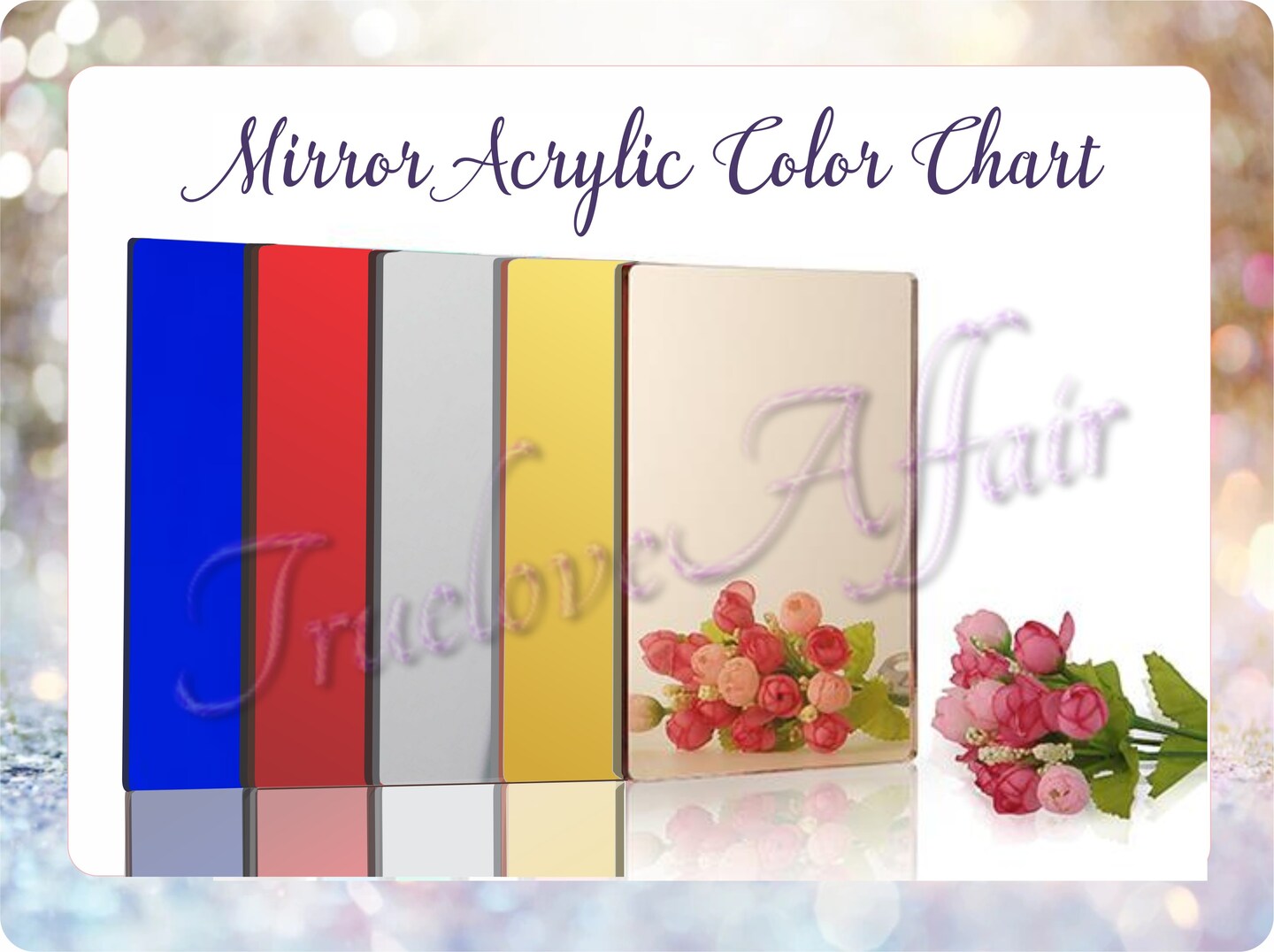Acrylic Wedding Cake Topper ~ Mr and Mrs with Date ~ Mr, Mrs Script Cake Topper;  Custom Cake Topper [TLA49] product 4