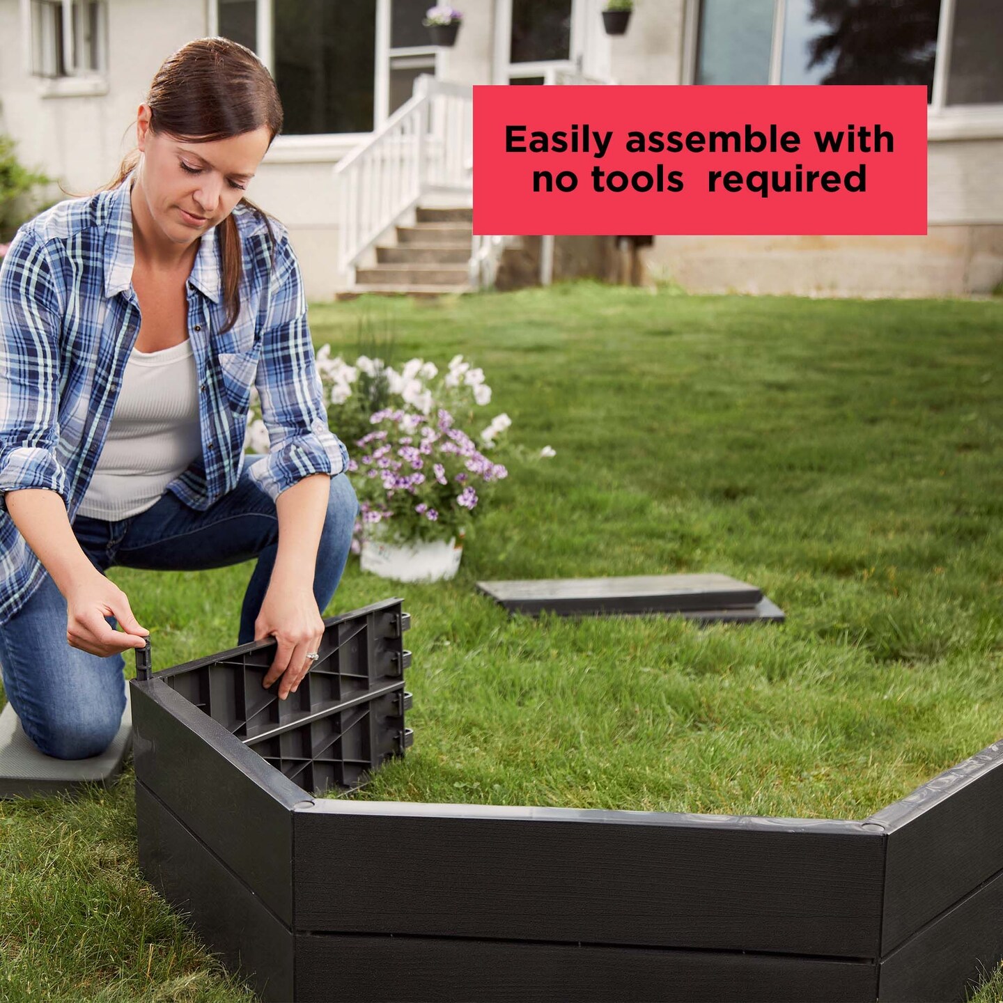 BLACK+DECKER 3 Ft. Raised Garden Bed (BDSTGA9368)