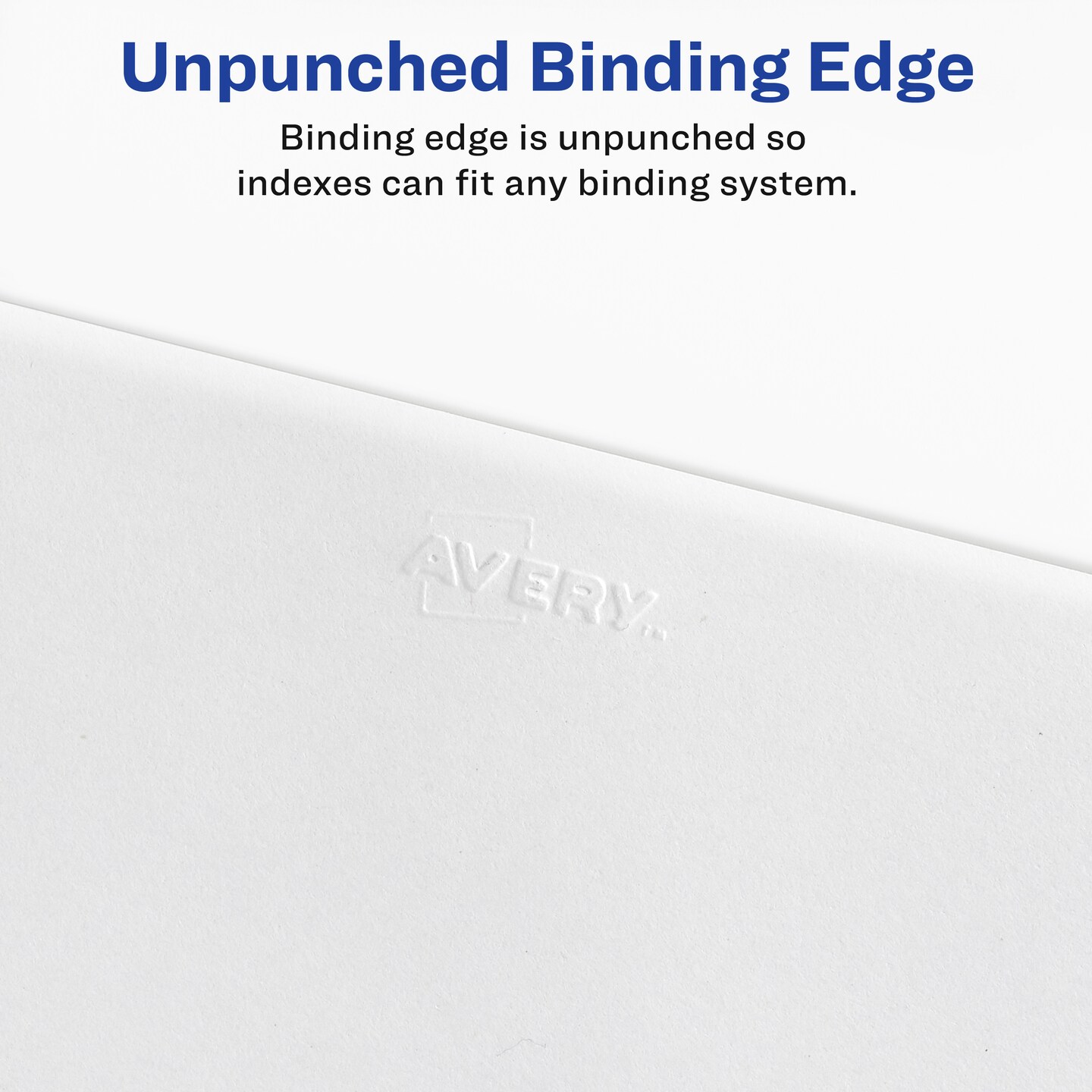 Avery Legal Exhibit  Unpunched Dividers for Use with Any Binding System, Collated 1-25, 25 Side Tab Dividers Per Set, Helvetica Bold Type, 3 Sets (21860)