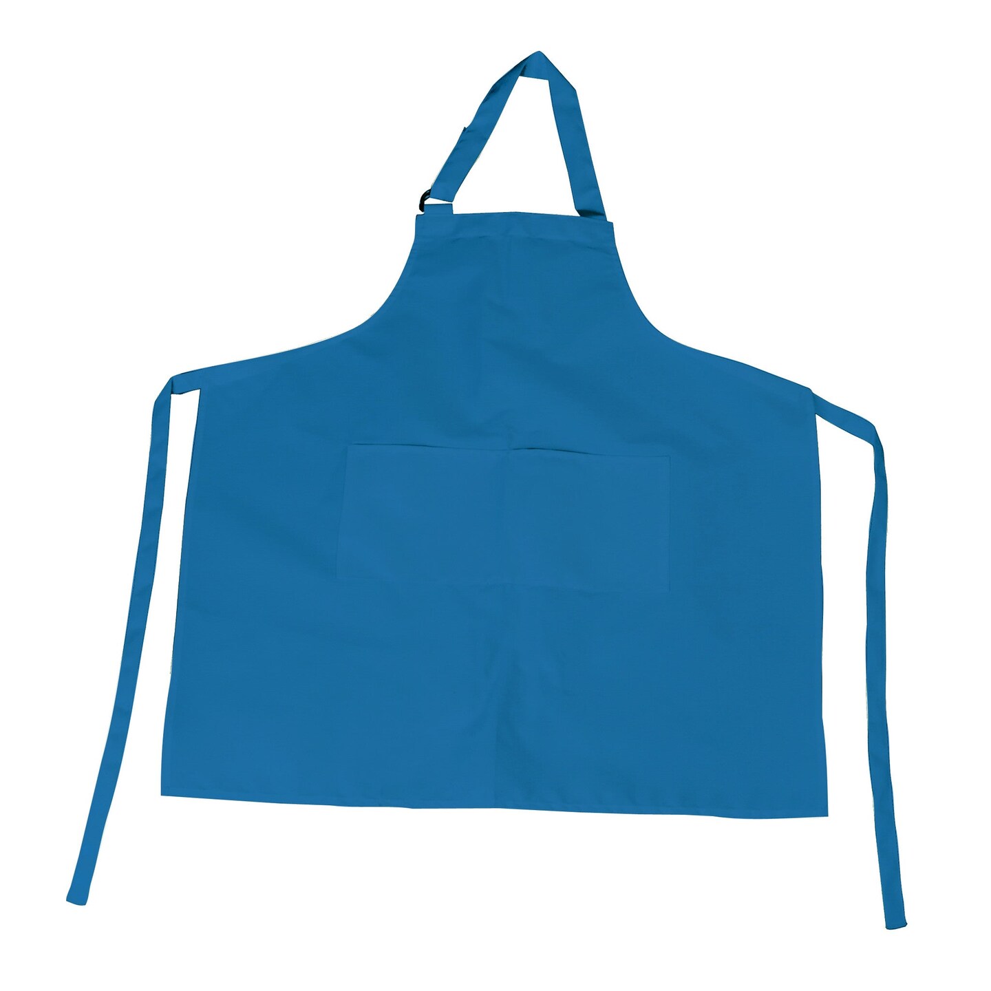 Bib Apron with Pockets and Adjustable Neck, 11 Color Options