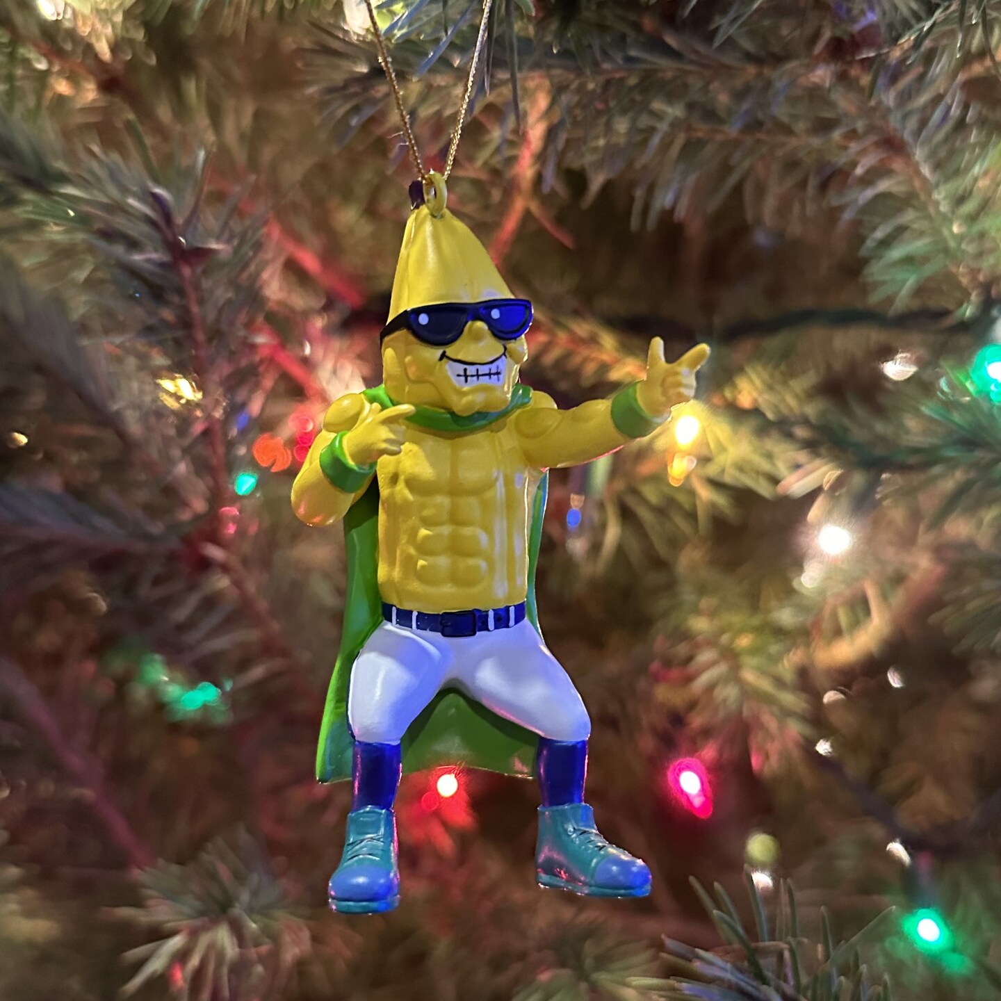 Tree Buddees x Savannah Bananas Mascot Split Baseball Ornament