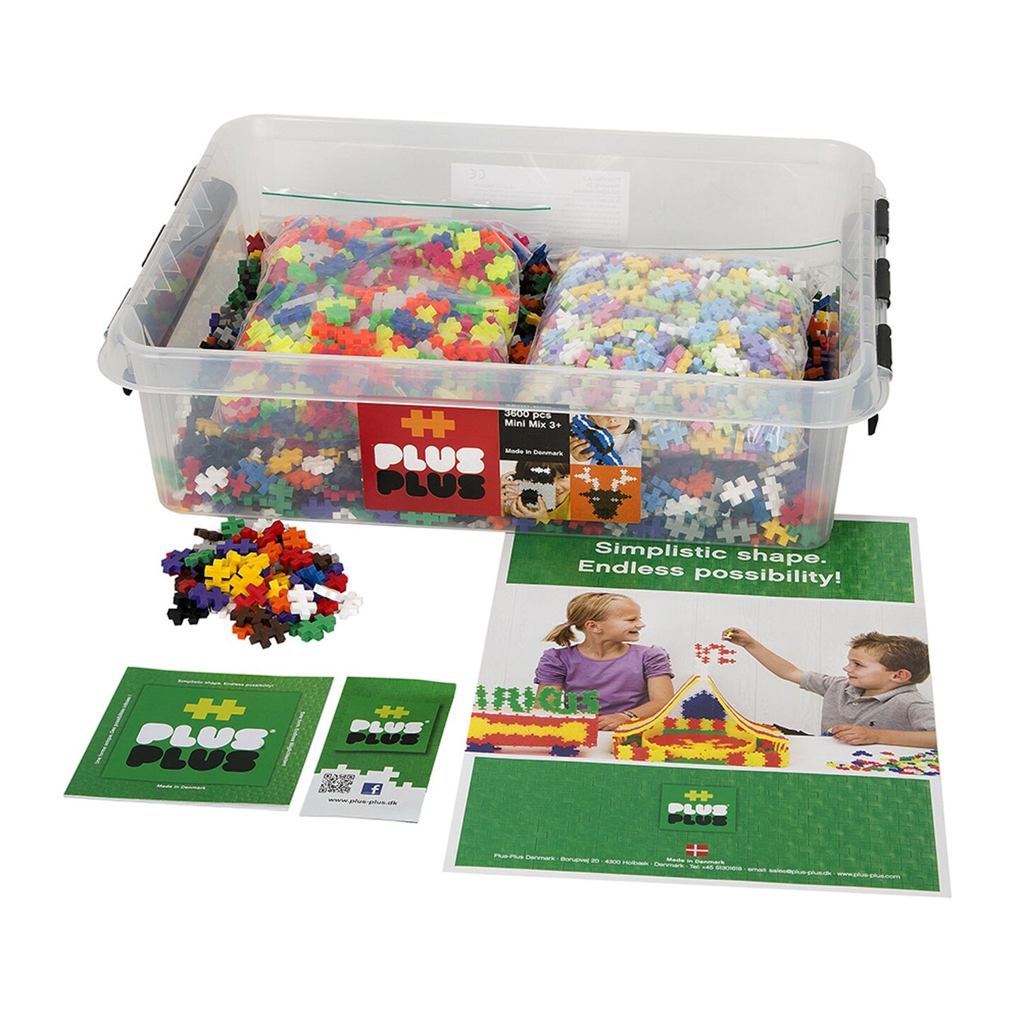 School Set, 3,600 pieces in All Colors (Basic, Neon, &#x26; Pastel)