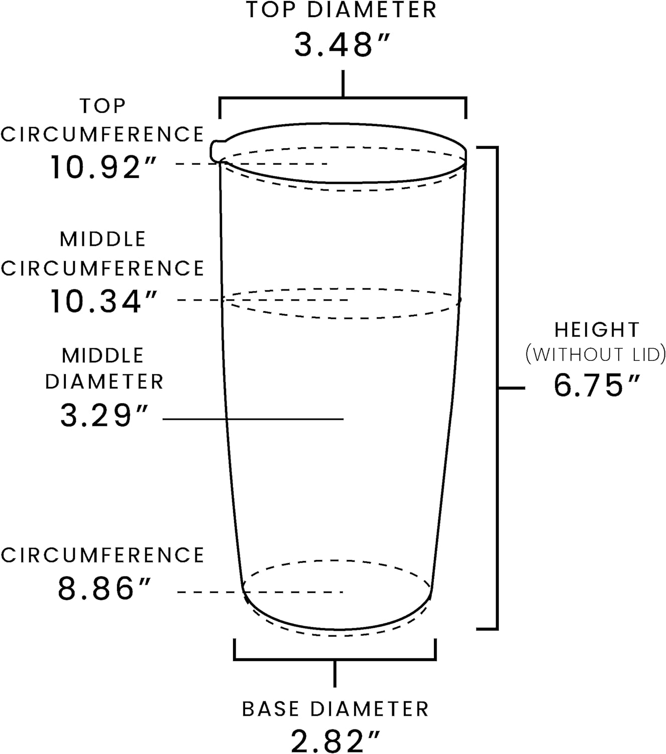 Makerflo 20 oz Stainless Steel Destash Tumbler Pack of 25 with Lid & Straw | Craft-Ready for DIY Gifts & Personalization (Epoxy, UV DTF, Vinyl, and Laser Engraving) - Not for Sublimation