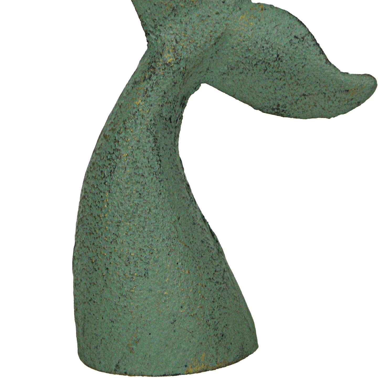 Set of 2 Cast Iron Whale Tail Bookends Nautical Home Decor Bookshelf Sculpture