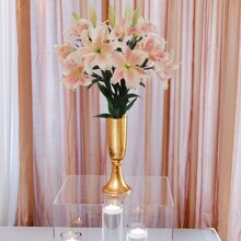 12-Pack: Pink &#x26; White Tiger Lily Stem with 2 Silk Flowers, Floral Home by Artificial Flowers