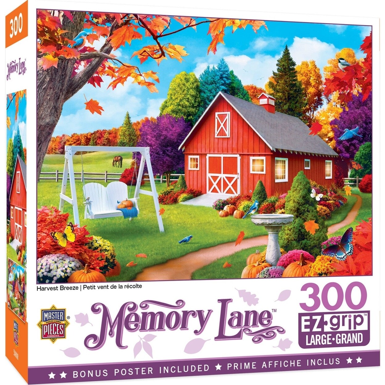 MasterPieces Memory Lane - Harvest Breeze 300 Piece EZ Grip Puzzle ...