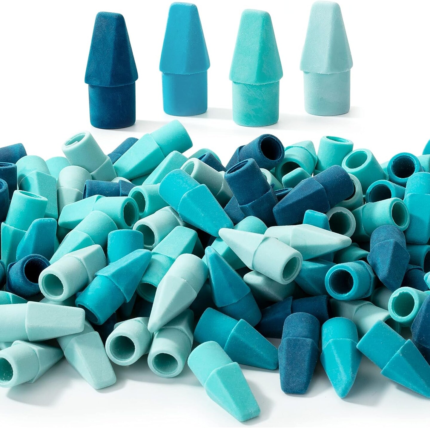 Erasers for Pencils, 120 Pack, Pencil Top Erasers, Eraser Caps, Kids, Cap Tops, Topper Erasers. Ereaser