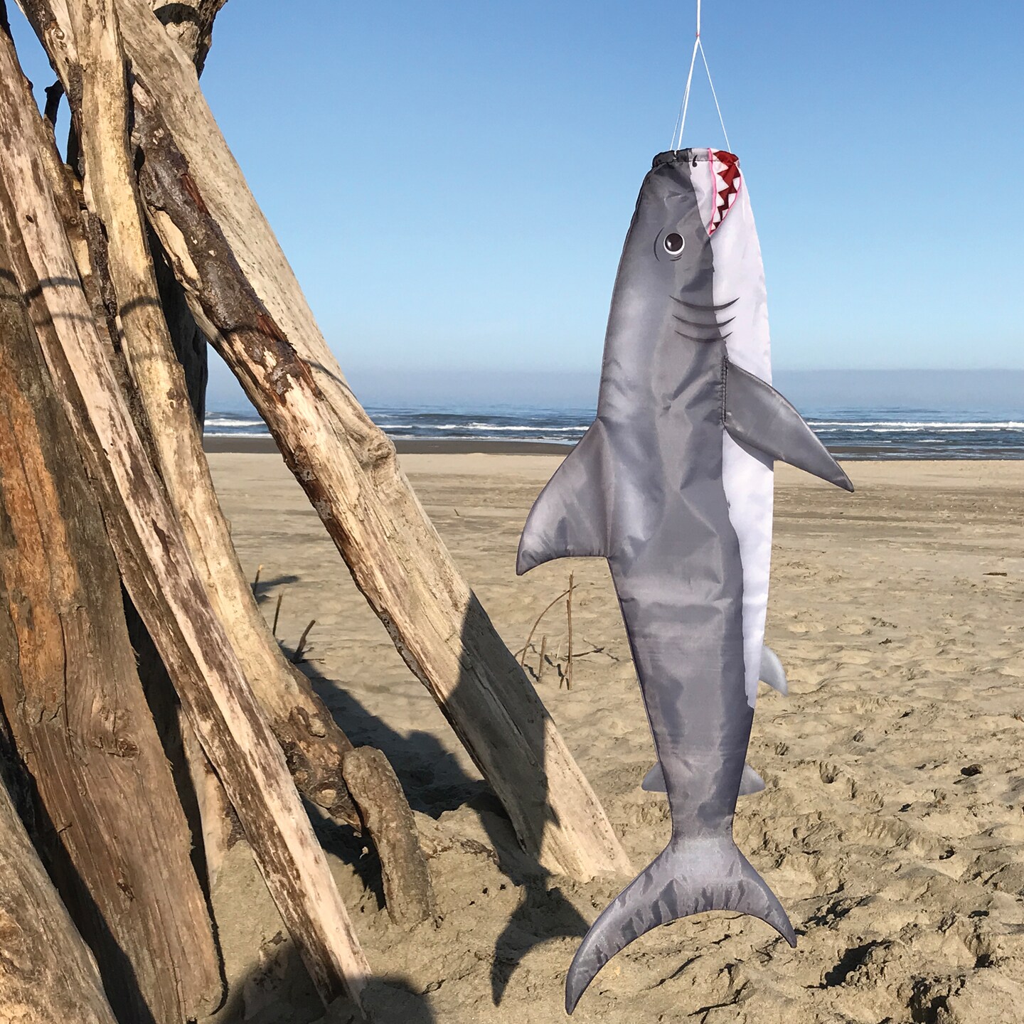 In the Breeze 5154 - Baby Shark 30&#x22; Fish Windsock - Realistic Shark Fishsock