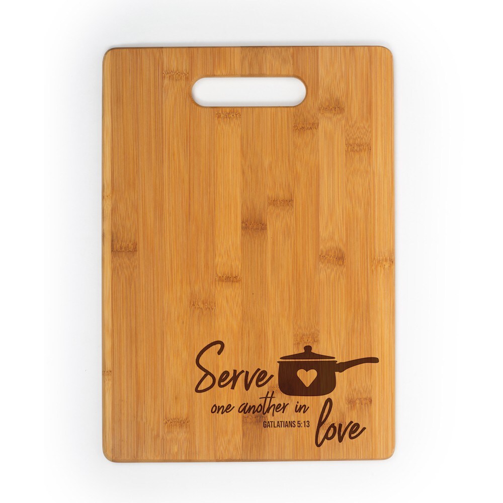 Bamboo Cutting Board 13.5&#x22; x 9.75&#x22; x .43&#x22;