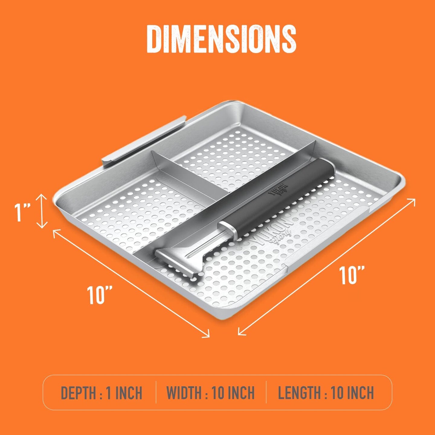 Yukon Glory Compartment Grill basket