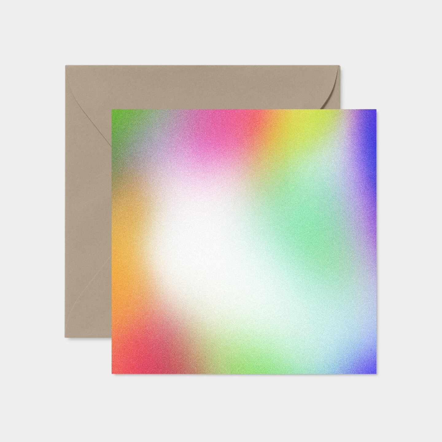 Color Ombre Blank Cards, Color Mood Card