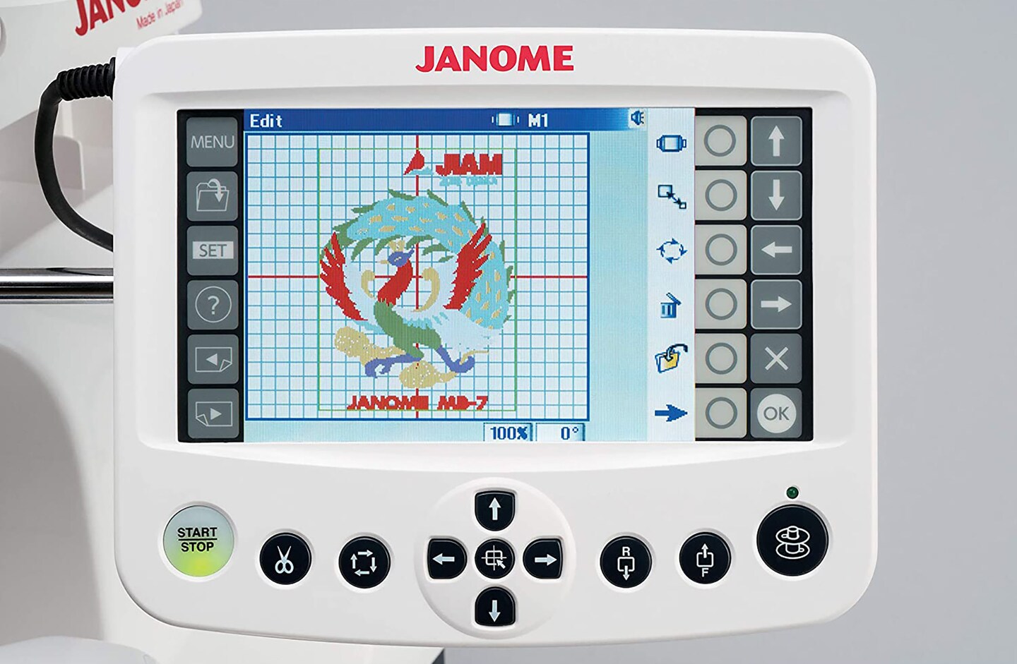 Janome MB7 Multi-Needle Computerized Embroidery Machine