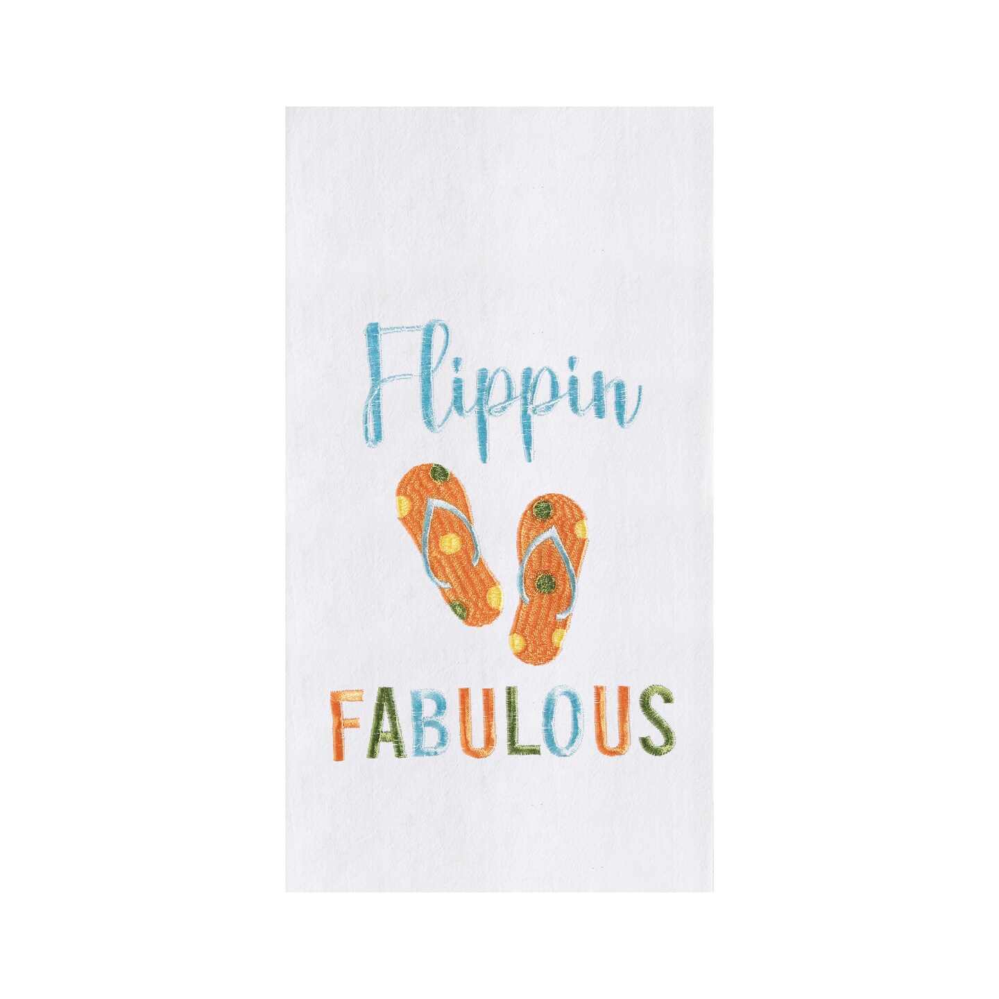 Flippin Fabulous Flour Sack Kitchen Towel Michaels