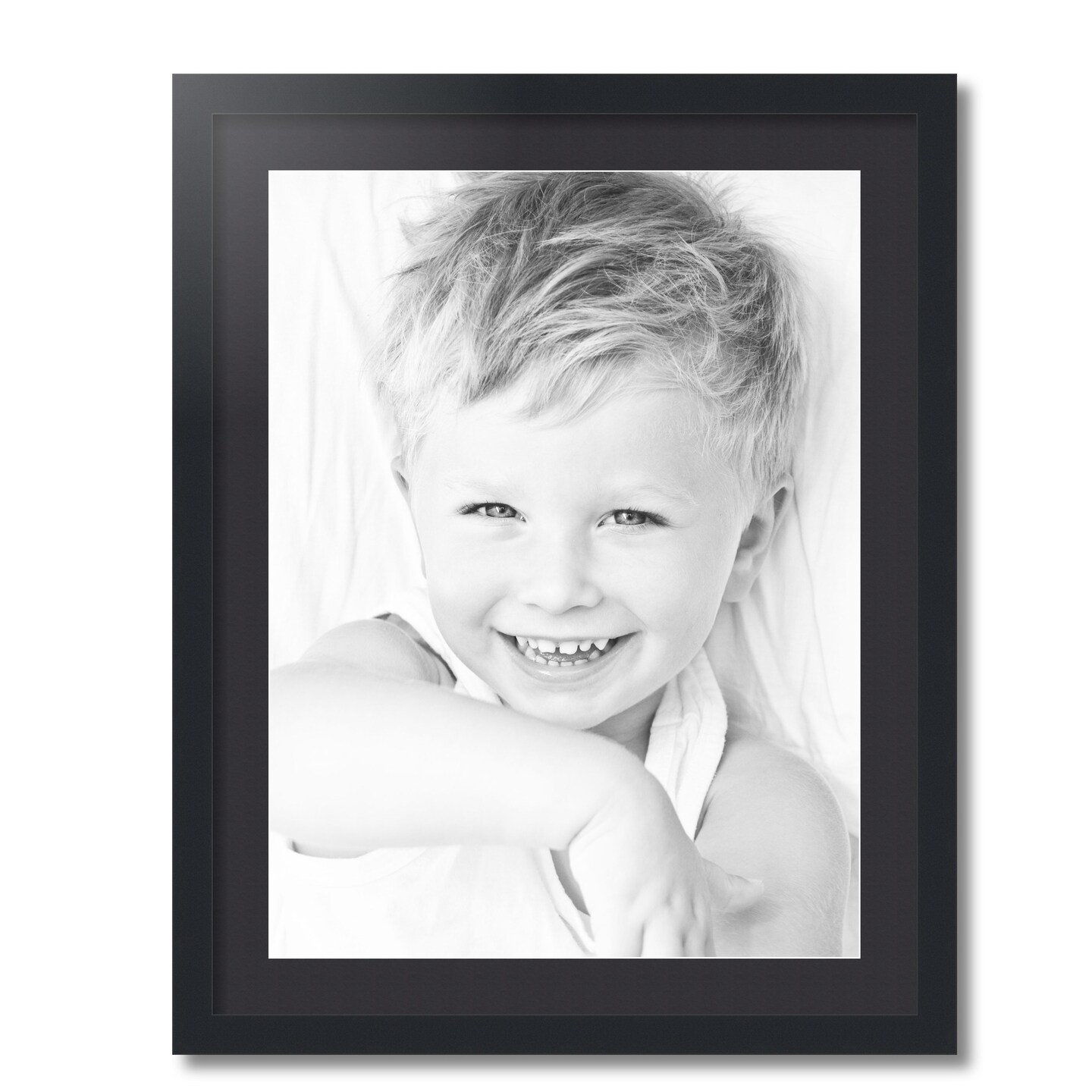 Gallery Wall 24x18 Picture Frame Wood Black 24x18 Poster Black